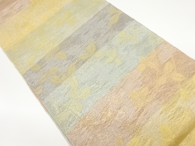 JAPANESE FUKURO OBI FOR SUMMER / WOVEN STRIPE